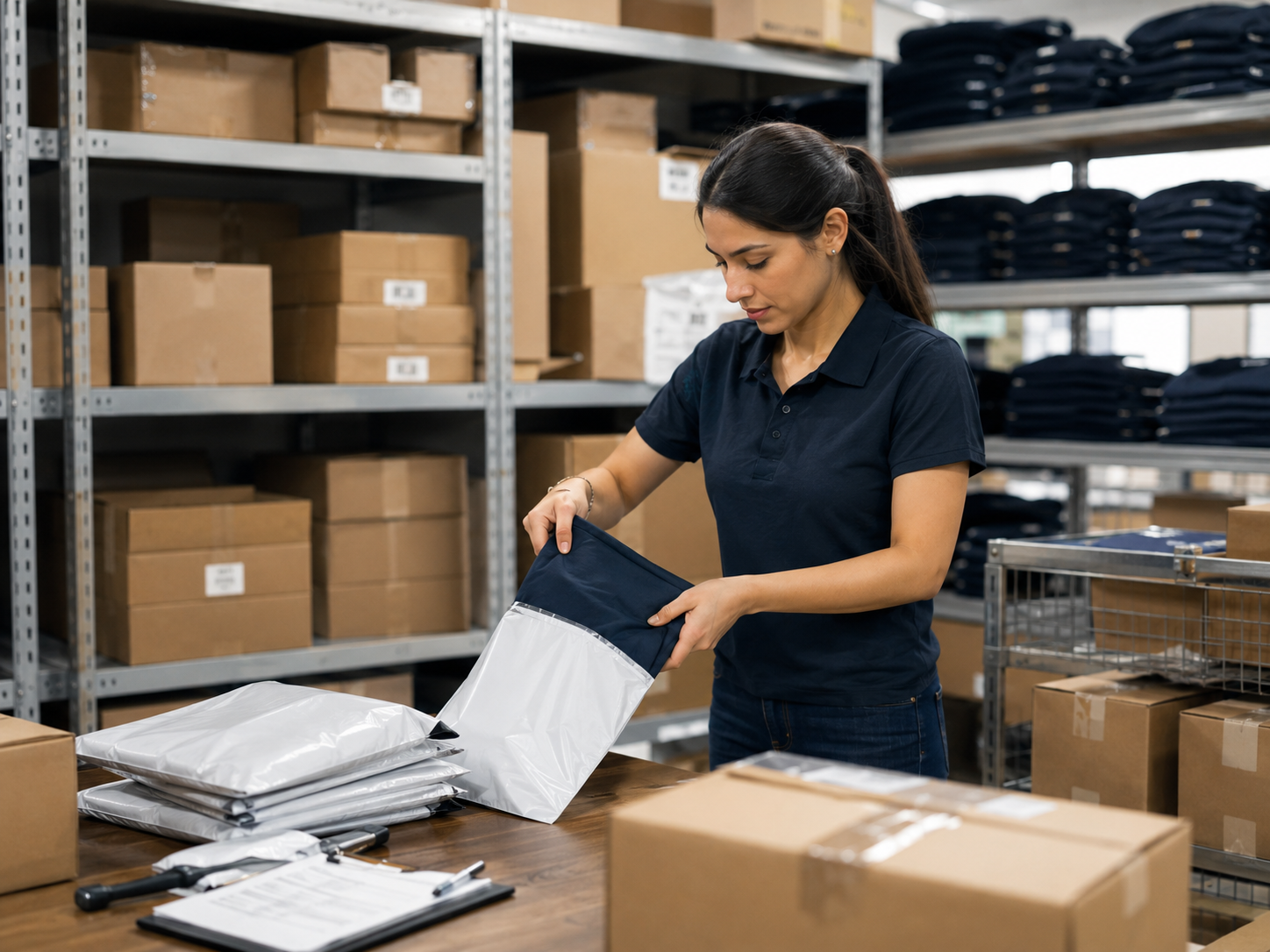 Generic stock and packing image