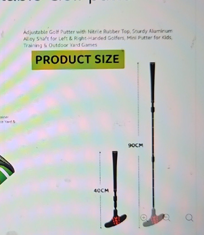 Adjustable putter detail