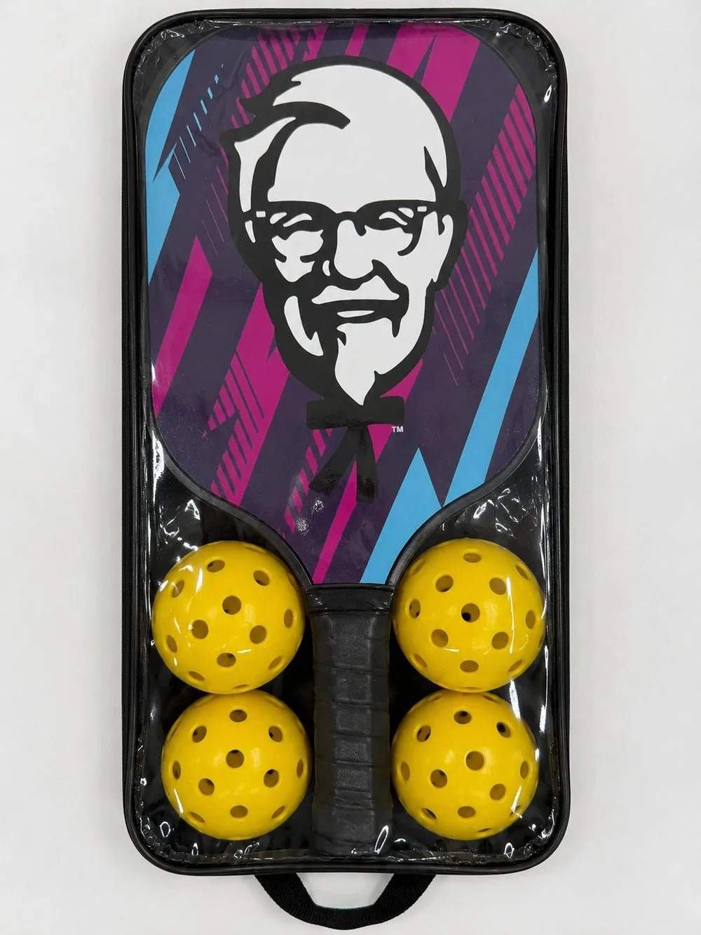 Finished packaged pickleball set