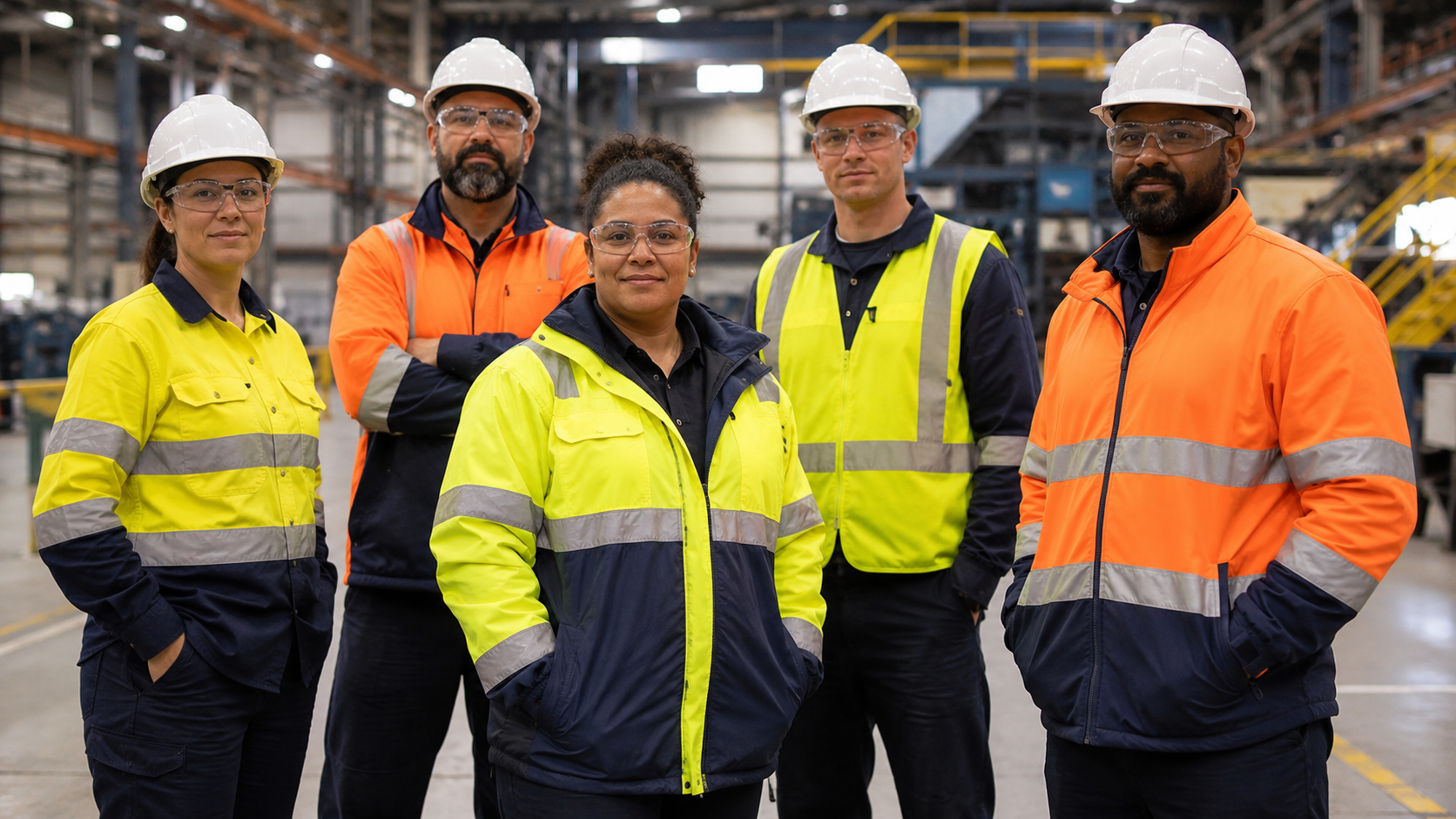 Workwear PPE and hi-vis
