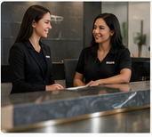 Service team example