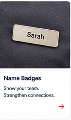 Name badge