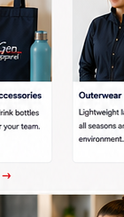 Starter packs and branded items